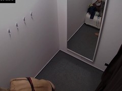 Here is spying the changing rooms! We have two security cameras hidden in cabins of an underclothing shop. Beautiful Czech angels fitting on bras, pants and sexy underware out of even the slightest idea they are being watched. Now u can lastly watch what cuties do in the changing room!